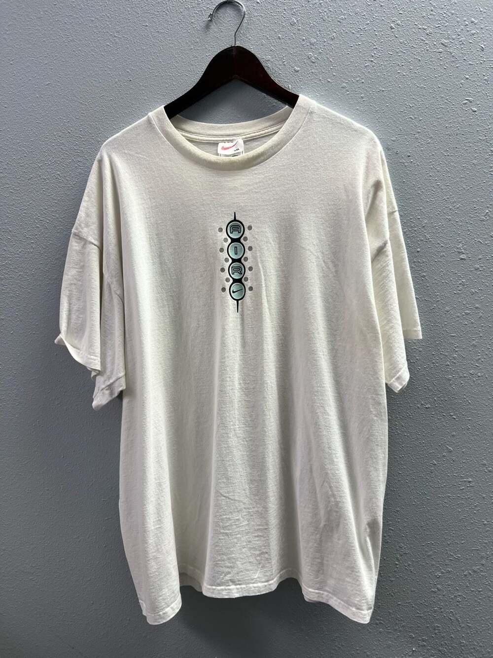 Vtg 90s Nike Alpha Project Center Pod Graphic T Shirt Off White  XXL 0088